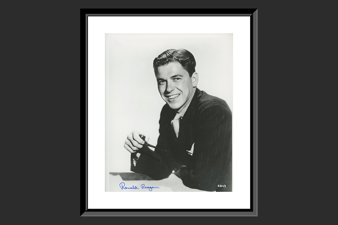 0th Image of a N/A RONALD REAGAN SIGNED PHOTO