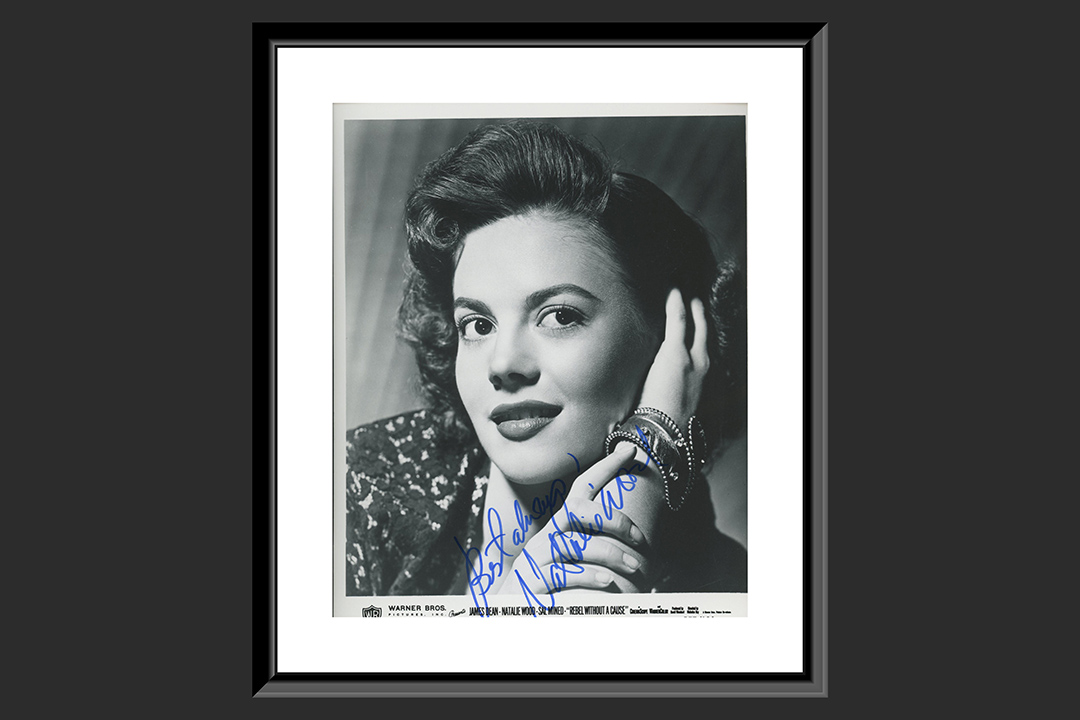 0th Image of a N/A REBEL W/O A CAUSE NATALIE WOOD SIGNED