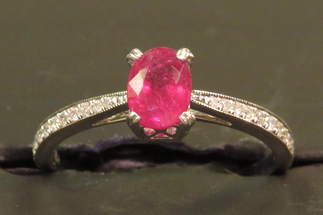 0th Image of a N/A GOLD RUBY CORUNDUM & DIAMOND