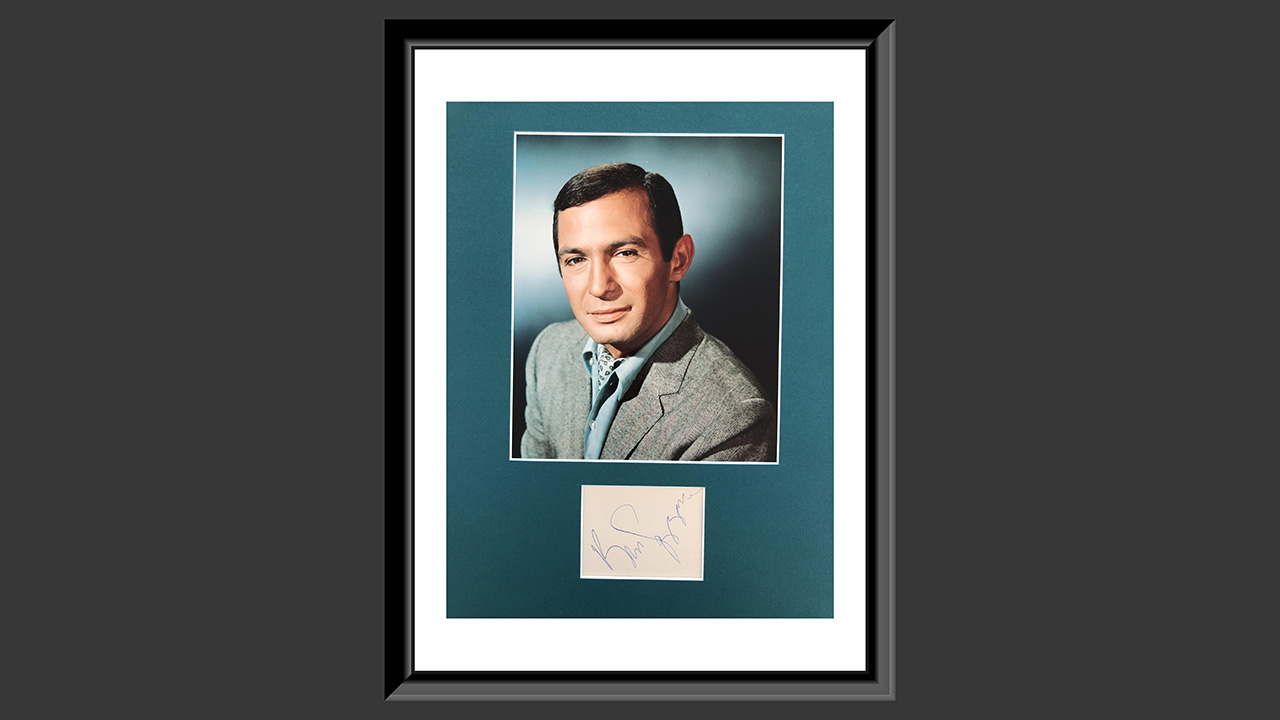 0th Image of a N/A BEN GAZZARA CUSTOM MATTE PHOTO AND SIGNATURE CUT