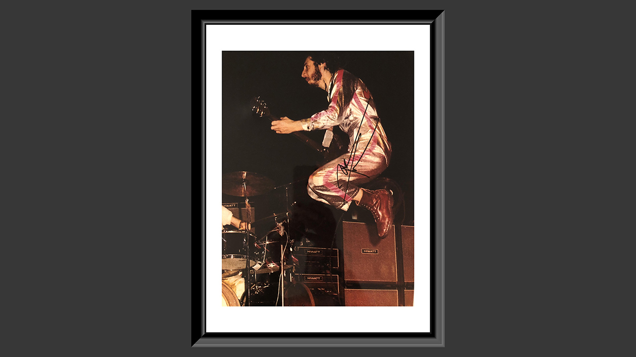 0th Image of a N/A PETE TOWNSHEND SIGNED PHOTO. GFA AUTHENTICATED