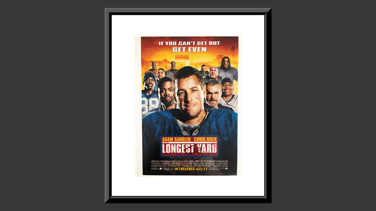 0th Image of a N/A THE LONGEST YARD SIGNED MOVIE PHOTO