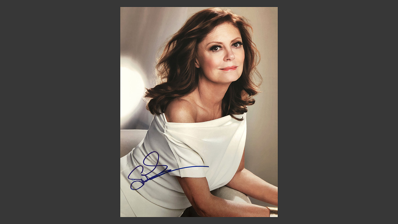 0th Image of a N/A SUSAN SARANDON SIGNED PHOTO