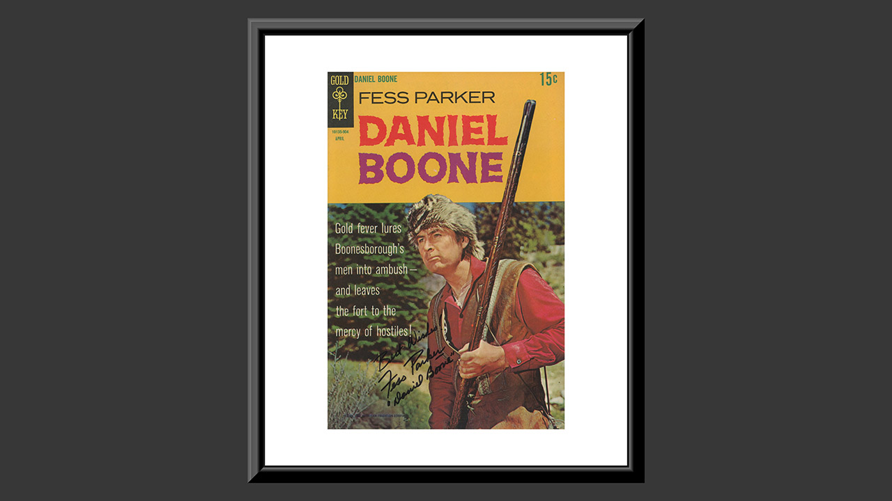 0th Image of a N/A DANIEL BOONE FESS PARKER SIGNED GOLD KEY COMIC BOOK