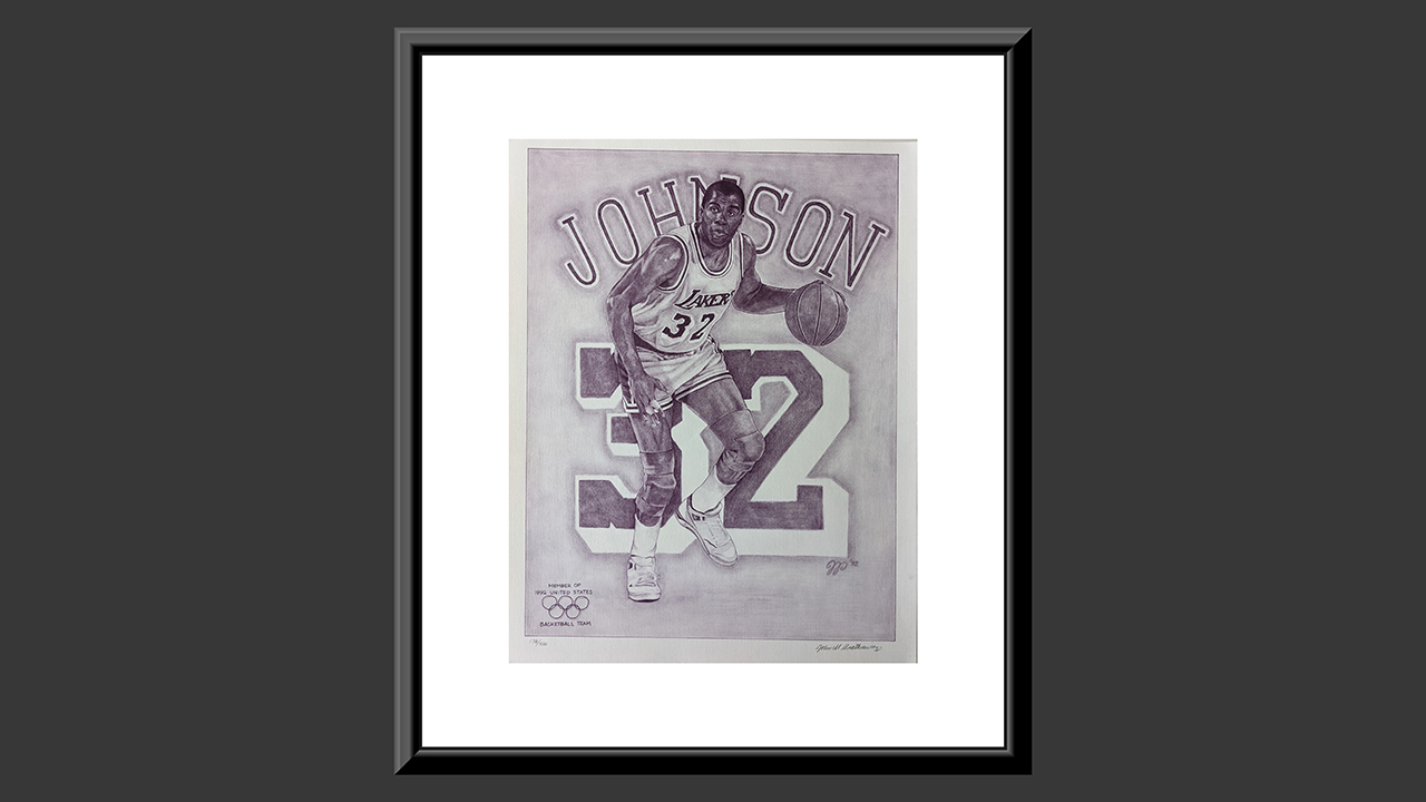 0th Image of a N/A MAGIC JOHNSON ORIGINAL ARTWORK