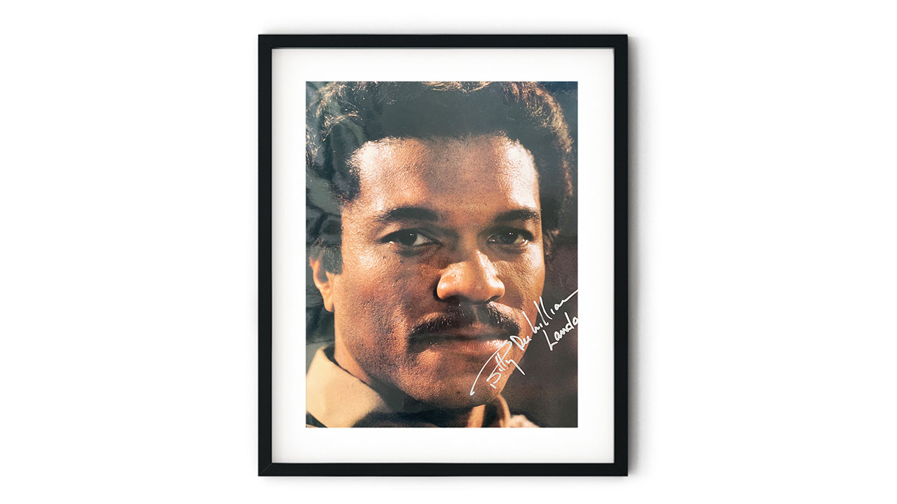 0th Image of a N/A STAR WARS BILLY DEE WILLIAMS SIGNED RETURN OF THE JEDI MOVIE