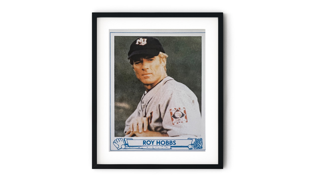 0th Image of a N/A THE NATURAL ROBERT REDFORD ROY HOBBS BASEBALL CARD