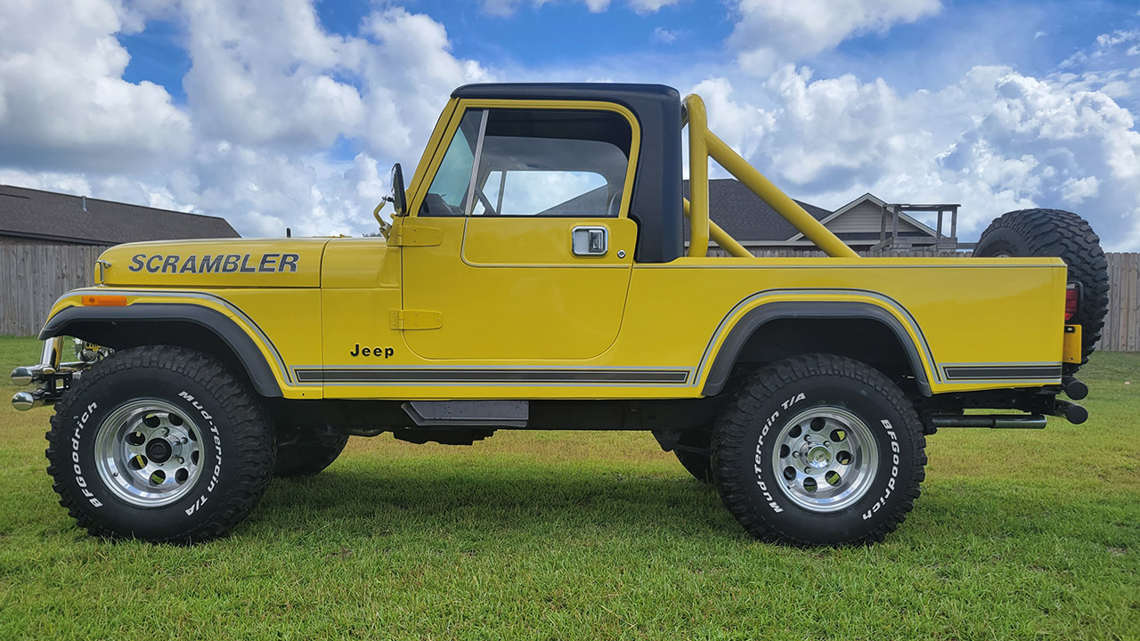 4th Image of a 1981 JEEP SCRAMBLER CJ8