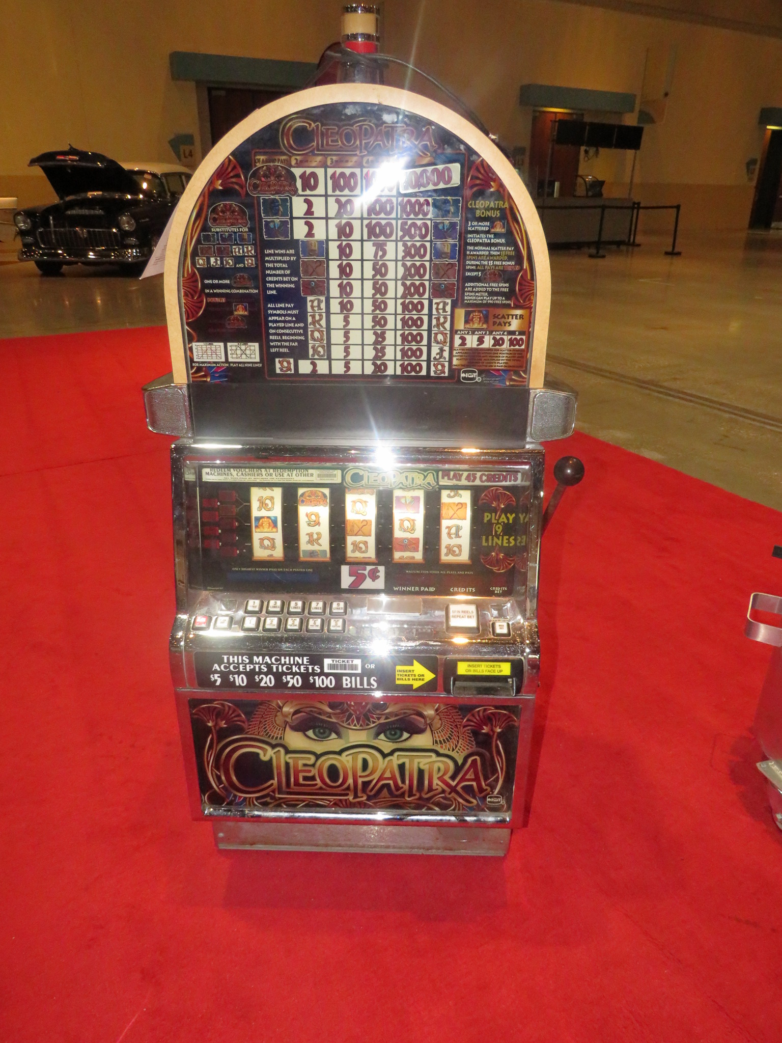 1st Image of a N/A CLEOPATRA SLOT MACHINE