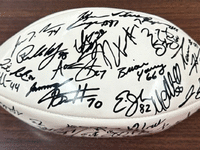 Image 3 of 5 of a 2010 SIGNED NEW ORLEANS SAINTS FOOTBALL