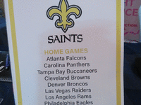 Image 2 of 2 of a N/A SAINTS WEEKEND EXPERIENCE