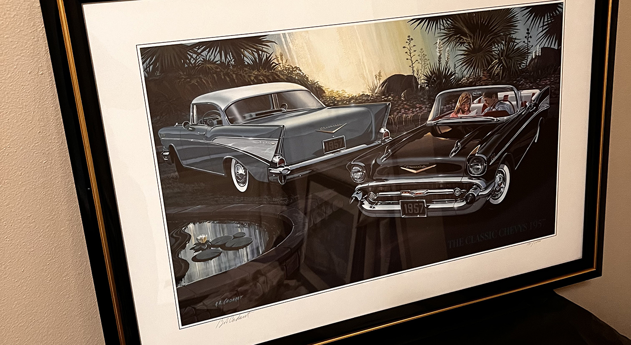 1st Image of a 1957 CHEVROLET PRINT