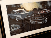 Image 2 of 4 of a 1957 CHEVROLET PRINT