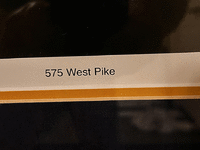 Image 4 of 5 of a 575 WEST PIKE FRAMED PRINT