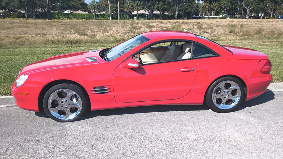 3rd Image of a 2003 MERCEDES-BENZ SL-CLASS SL500