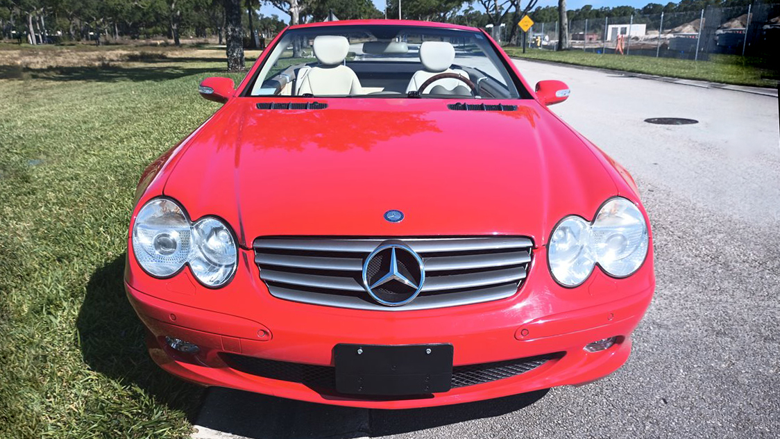 4th Image of a 2003 MERCEDES-BENZ SL-CLASS SL500