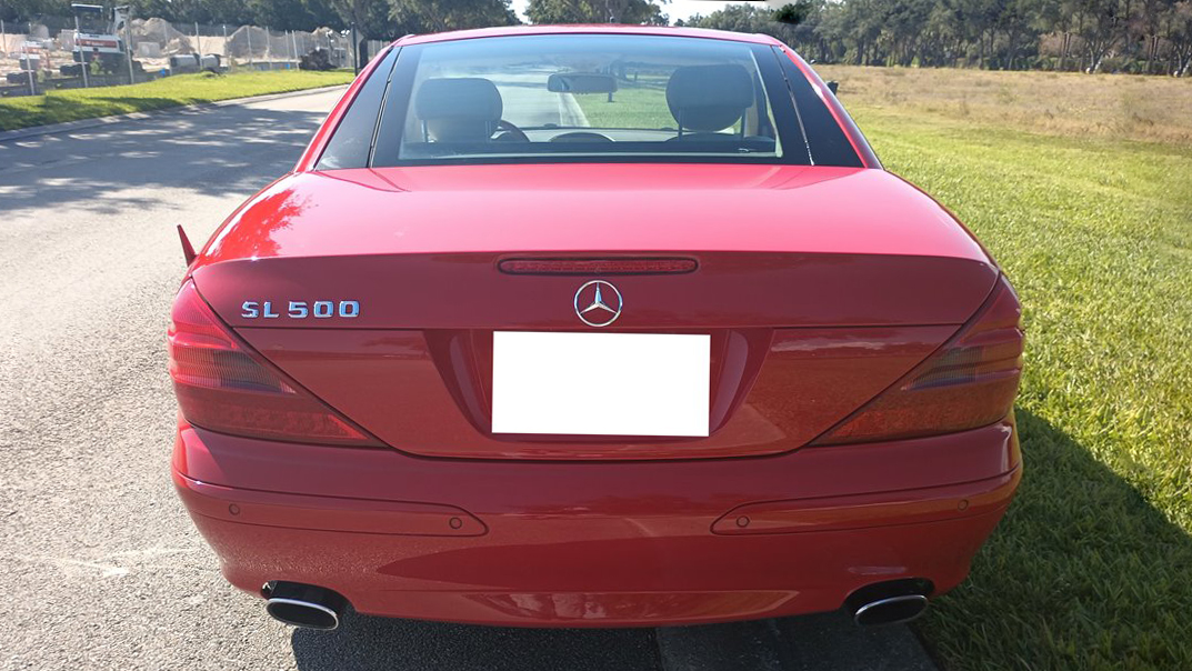 6th Image of a 2003 MERCEDES-BENZ SL-CLASS SL500