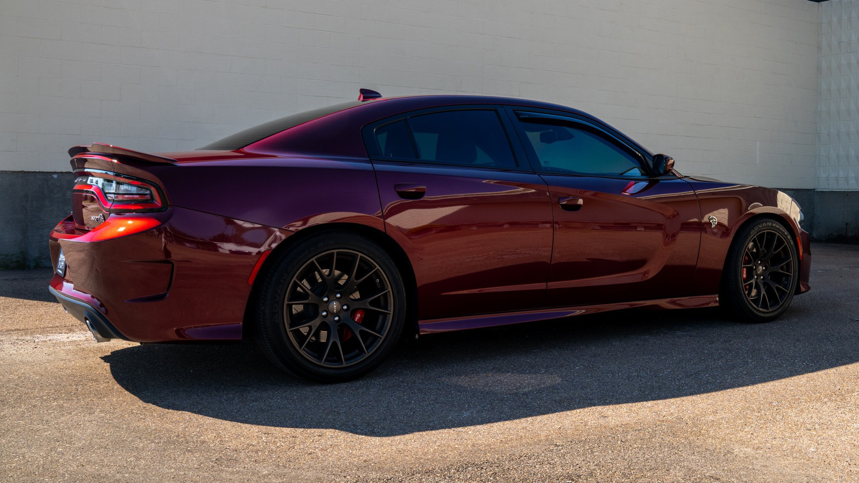 3rd Image of a 2017 DODGE CHARGER SRT HELLCAT