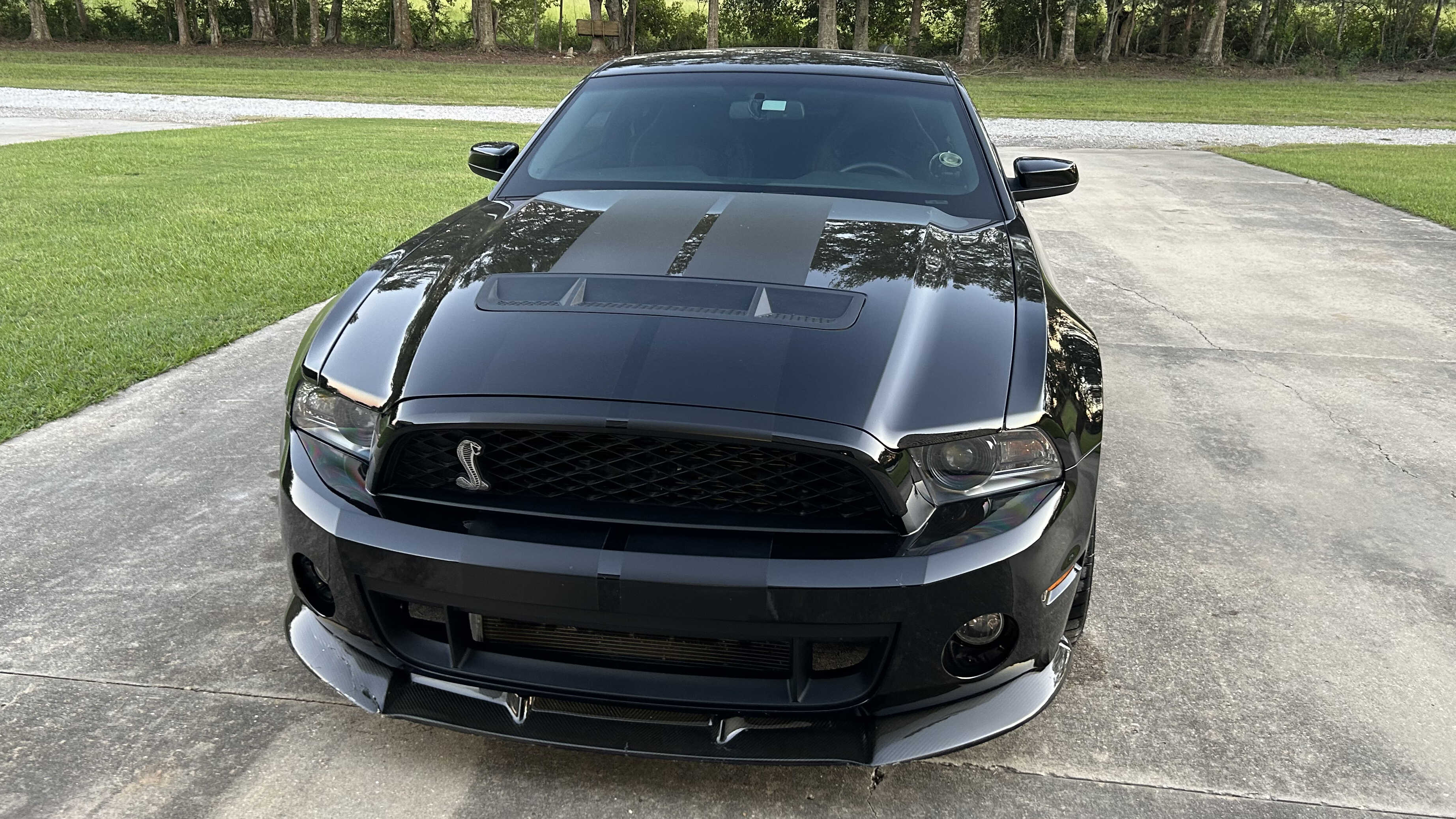 3rd Image of a 2012 FORD MUSTANG SHELBY GT500