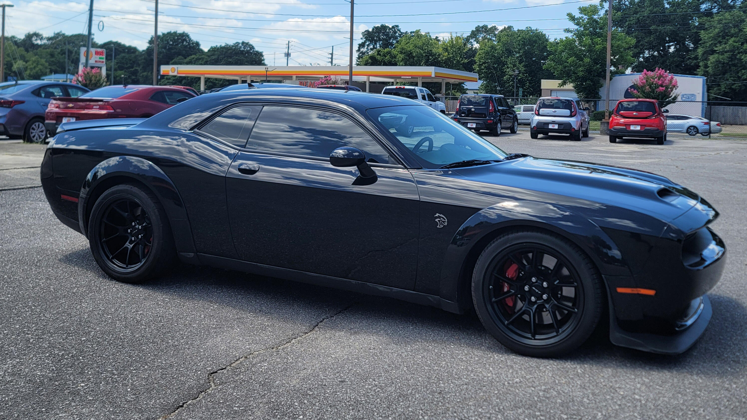 2nd Image of a 2022 DODGE CHALLENGER SRT HELLCAT REDEYE