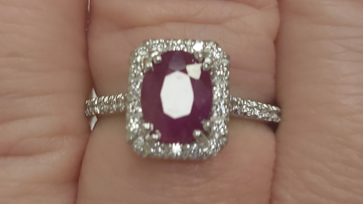 3rd Image of a N/A BURMESE RUBY DIAMOND