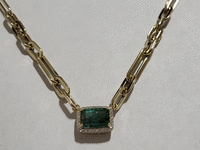 Image 4 of 7 of a N/A GOLD TOURMALINE DIAMOND