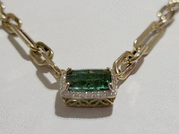 Image 6 of 7 of a N/A GOLD TOURMALINE DIAMOND