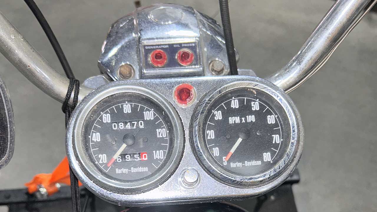 6th Image of a 1972 HARLEY DAVIDSON XLCH