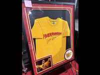 Image 2 of 3 of a N/A TSHIRT HULK HOGAN AUTOGRAPHED TSHIRT